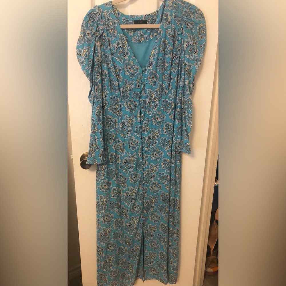 J Crew maxi dress worn once